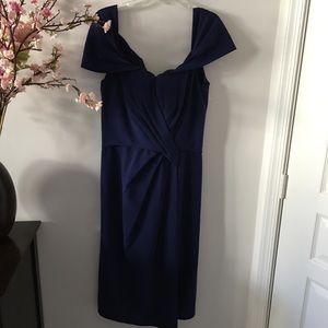 Rene Ruiz Collection Blue Cocktail Midi Dress 8